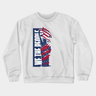 We The People 4 July Crewneck Sweatshirt